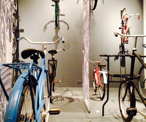תערוכת האופניים. איך נמדדת הצלחה של מוזיאון? (צילום: איתי כ''ץ)