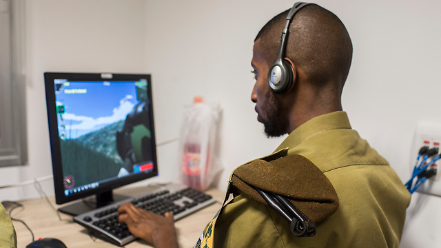 Golani soldier during the drill (Photo: IDF Spokesperson's Unit)