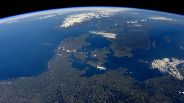 סקנדינביה (צילום: טים פיק, סוכנות החלל האירופית) (צילום: טים פיק, סוכנות החלל האירופית)