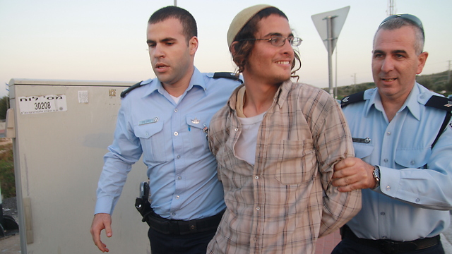 Meir Ettinger released from administrative detention (Photo: Ehud Amiton/TPS)