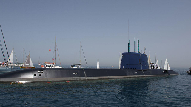 Israeli submarine (Photo: Avi Muallem) (Photo: Avi Moalem)