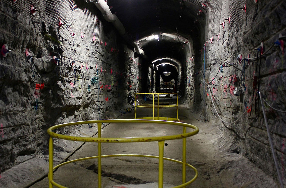 מתקן בפינלנד שבו הוטמנה פסולת גרעינית (צילום: AP) (צילום: AP)