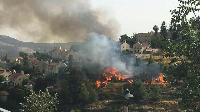 Fire in Mevaseret