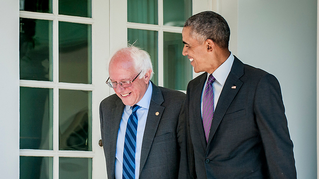 Sanders and Obama on Thursday (Photo: TNS) (Photo: TNS)