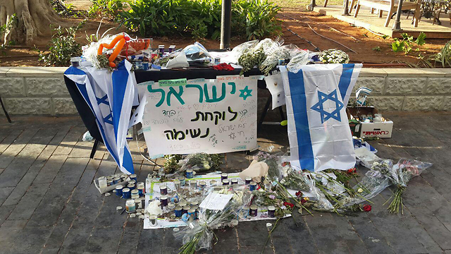 אירוע זיכרון במתחם שרונה בתל אביב (צילום: נועם דבול דביר) (צילום: נועם דבול דביר)