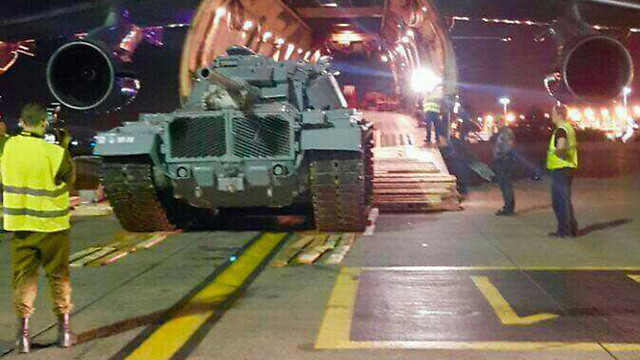 The tank is returned from Russia to Israel