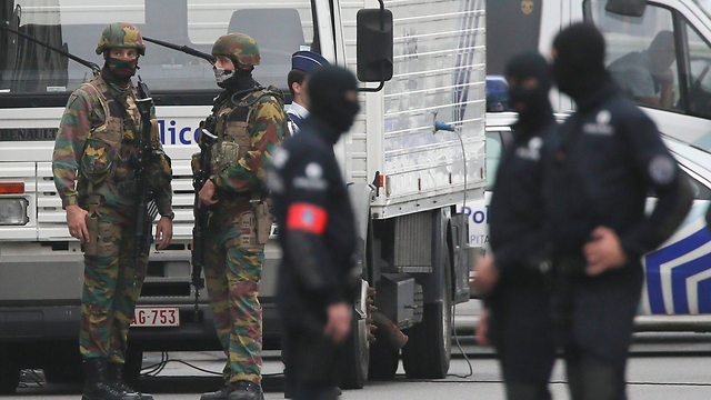 Brussels anti-terror police (Photo: EPA)