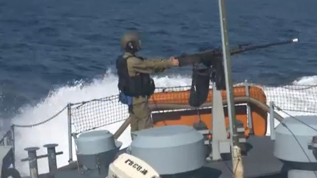 Israeli Navy drills against terrorist infiltration (Photo: IDF Spokesperson's Unit)
