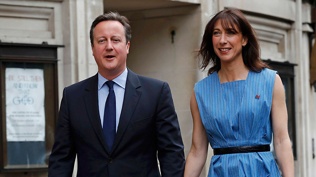 Prime Minister David Cameron and his wife Samantha Cameron (Photo: Reuters)