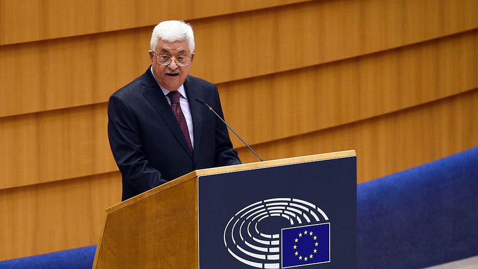 PA President Abbas. Strange timing. (Photo: AFP)