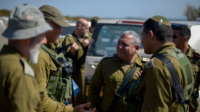 Chief of Staff Gadi Eisenkot (Photo: IDF spokesperson's unit)