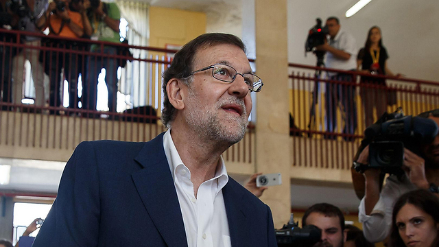 ראש ממשלת ספרד מריאנו ראחוי (צילום AFP) (צילום AFP)