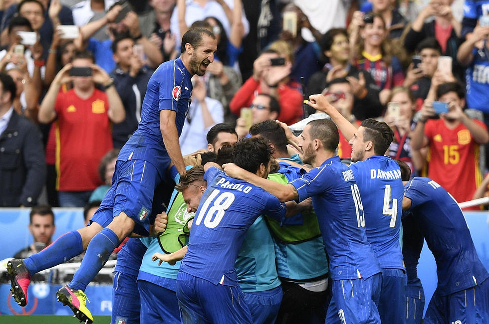 נבחרת איטליה. יהיה משחק קשה (צילום: AFP) (צילום: AFP)