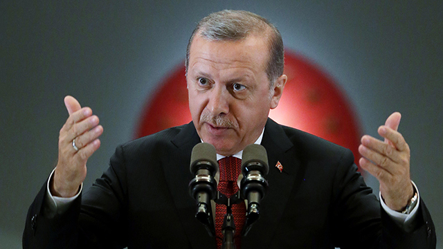 נשיא טורקיה ארדואן (צילום: AP) (צילום: AP)