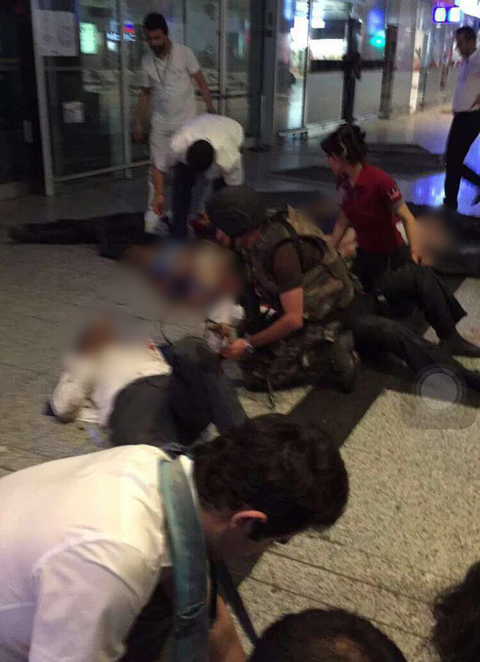 Dead and wounded at Ataturk Airport in Turkey 