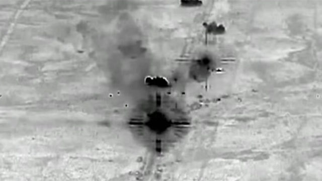 Airstrike on ISIS near Fallujah