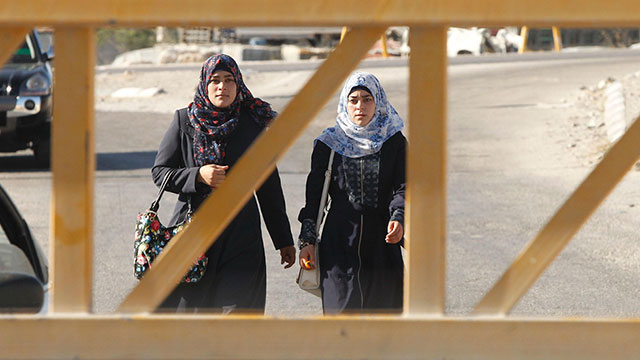 700 אלף פלסטינים מושפעים מהסגר (צילום: AFP) (צילום: AFP)