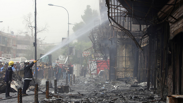 292 בני אדם נרצחו בפיגוע מכונית התופת בבגדד ב-3 ביולי (צילום: AFP) (צילום: AFP)