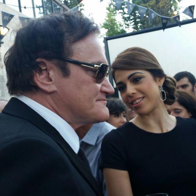 Tarantino and Pick (Photo: Yael Friedson)