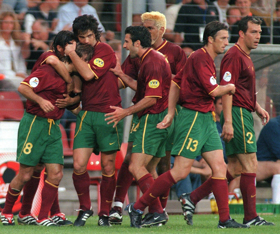 פורטוגל הטובה בהיסטוריה? יורו 2000 (צילום: getty images) (צילום: getty images)