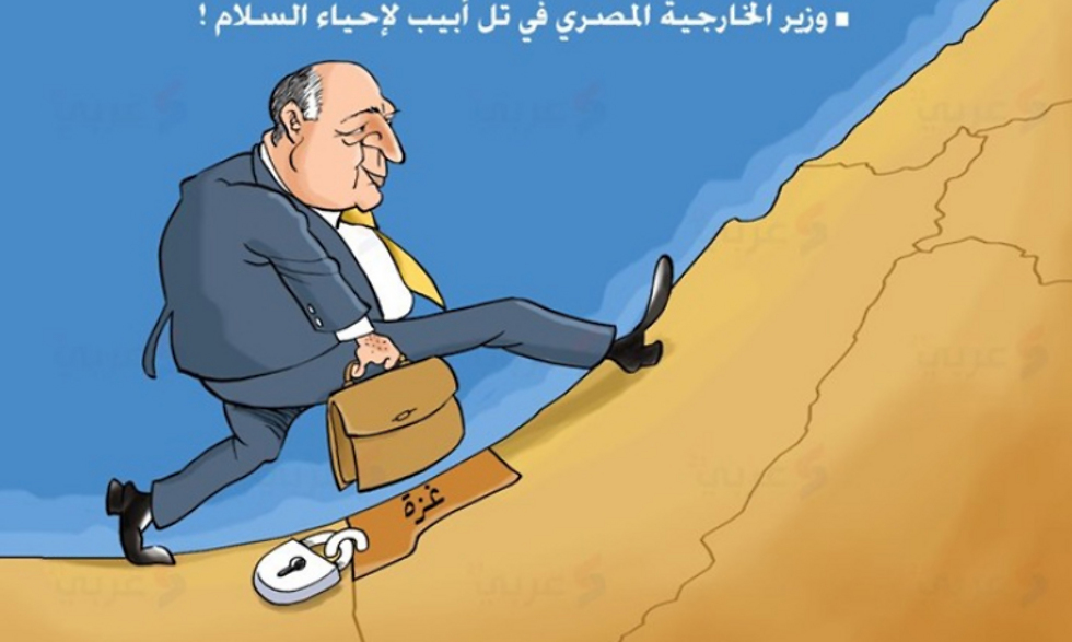 ביקורת במצרים על שר החוץ שוכרי ()