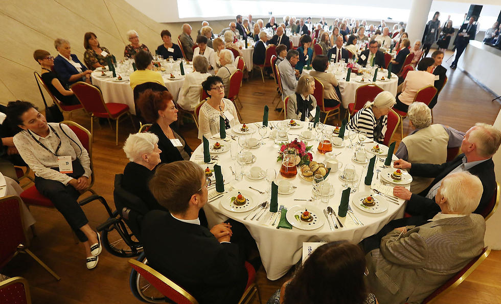The luncheon. the precious few who chose not to be bystanders." (Photo: AP)