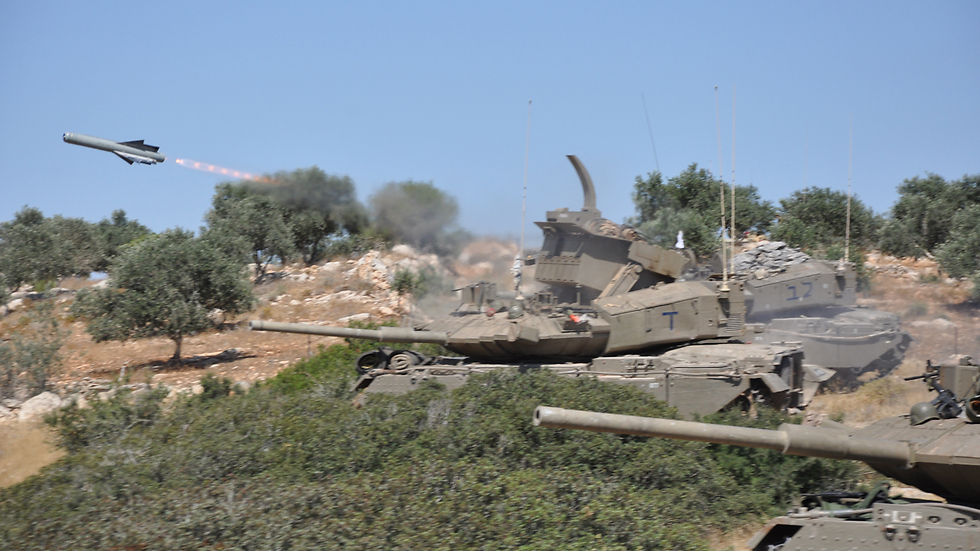 Artillery missile practice (Photo: IDF Spokesperson's Unit)