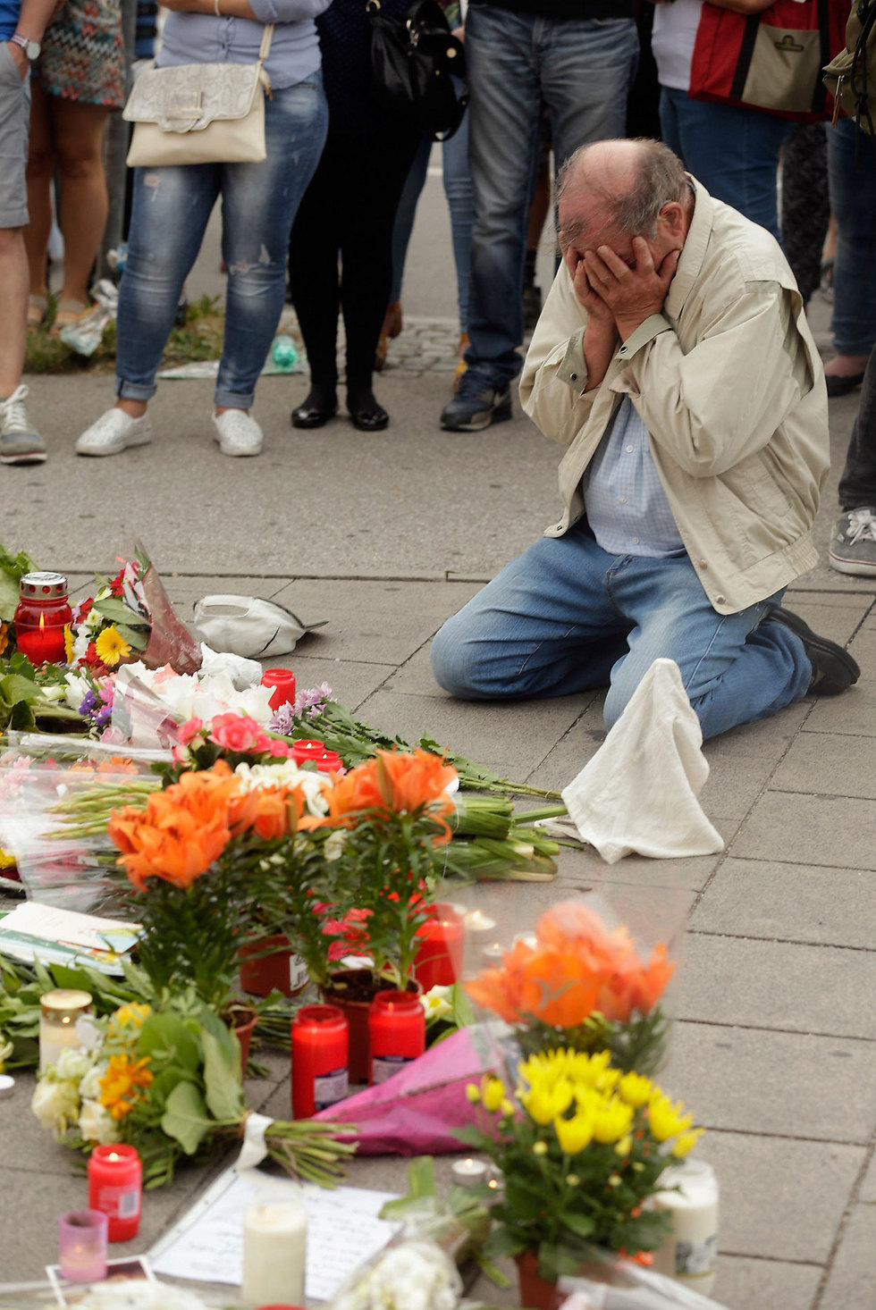 Scene of the attack in Munich (Photo: Getty Images)