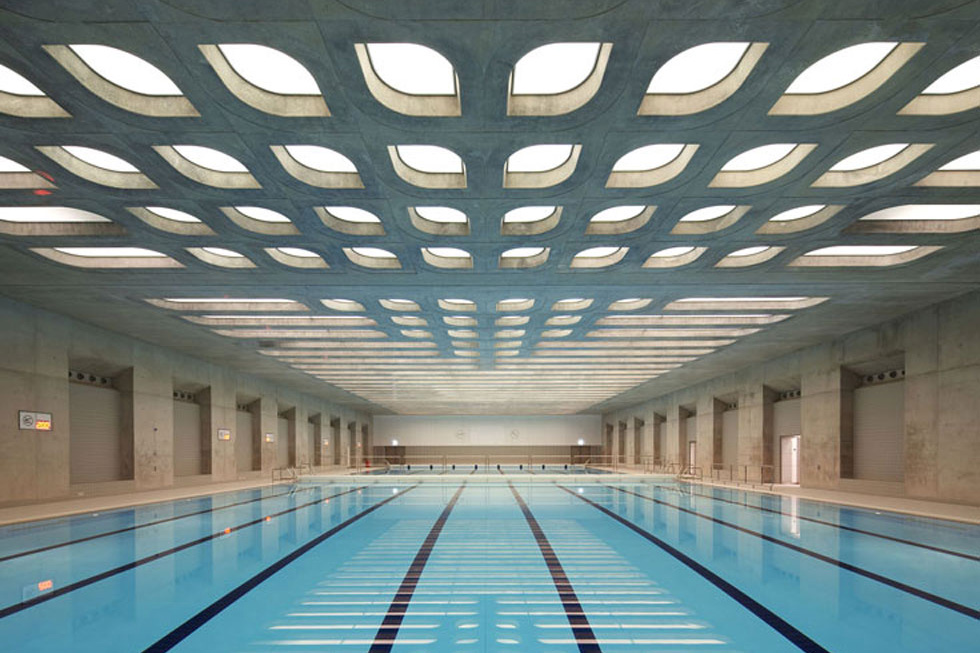 מרכז המים באולימפיאדת לונדון 2012, אחת היצירות הזכורות של אדריכלית-העל זאהה חדיד שהלכה לעולמה השנה (באדיבות Zaha Hadid Architects)