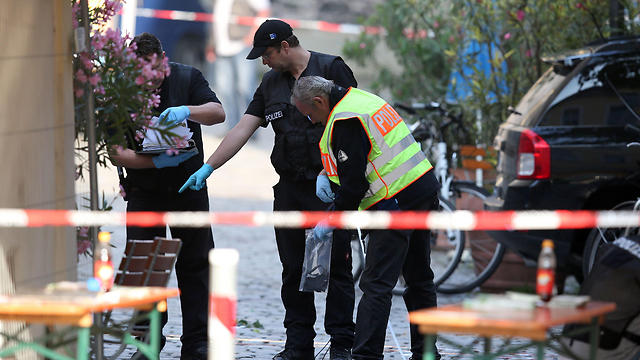 Scene of attack (Photo:AFP)