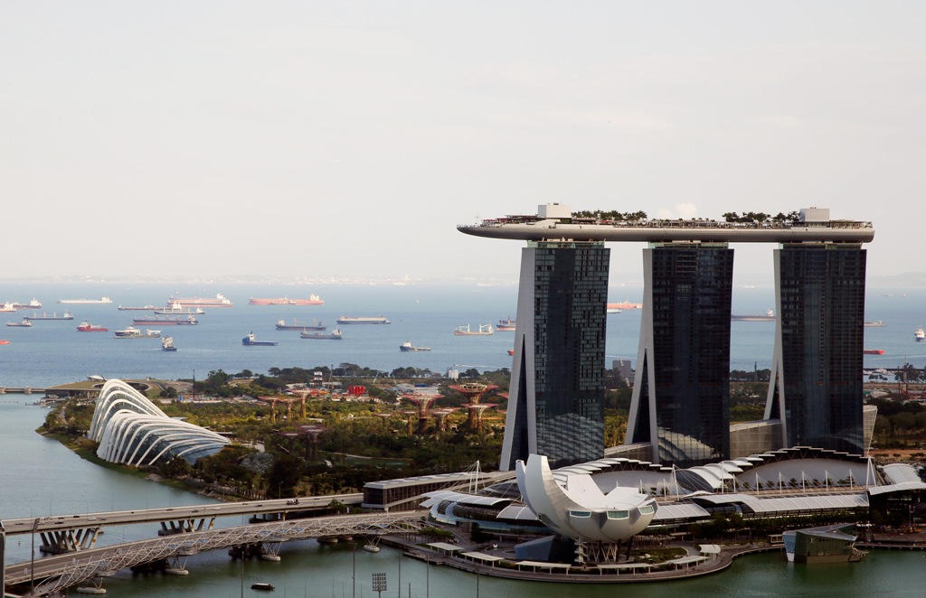  מרינה ביי סנדס בסינגפור. מקום רביעי ברשימה - 5.5 מיליארד דולר (צילום: Gettyimages) (צילום: Gettyimages)