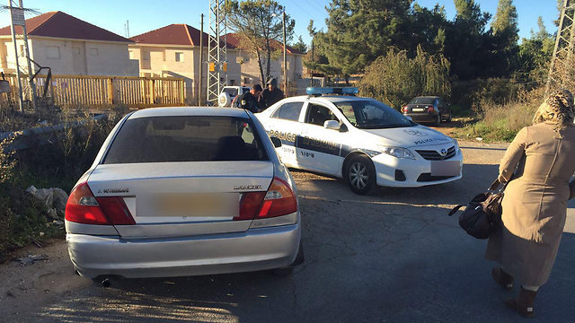 מכוניות שנתפסו ביהודה ושומרון (צילום: דוברות משטרת ישראל) (צילום: דוברות משטרת ישראל)