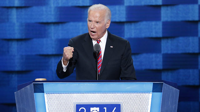 US Vice President Joe Biden speaking at the Democratic National Convention (Photo: EPA)