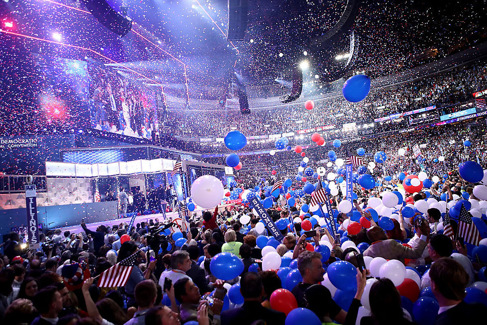 הוועידה הדמוקרטית לפני בחירות 2016 (צילום: gettyimages) (צילום: gettyimages)