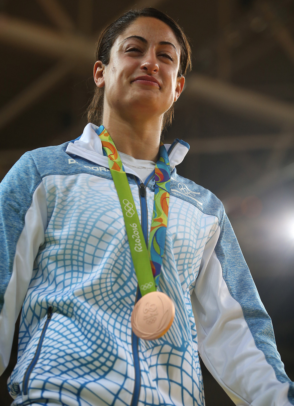 שתי מדליות ארד באותו משקל. ג'רבי באולימפיאדת ריו (צילום: אורן אהרוני) (צילום: אורן אהרוני)
