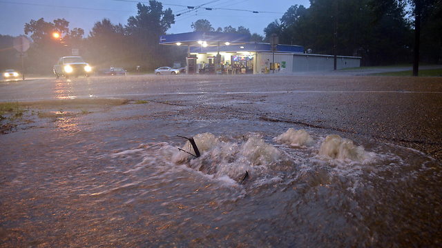 שיטפונות בלואיזיאנה (צילום: AP) (צילום: AP)