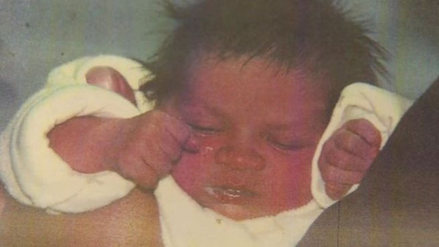 נחטפה מבית החולים שלושה ימים לאחר לידתה. זפאני נורס ()