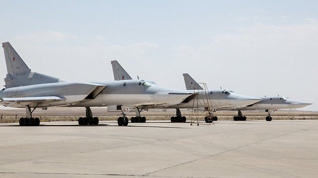 Russian bombers are at the ready in Iran to bomb locations in Syria 