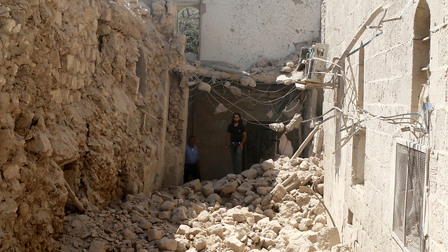 Aleppo has all but been destroyed (Photo: Reuters)