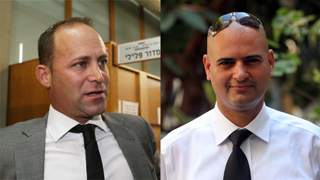 עורכי הדין אילן אזולאי (מימין) וגיל פרידמן (צילום: אביגיל עוזי) (צילום: אביגיל עוזי)
