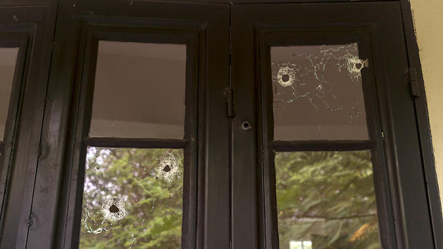 Bullet holes as a result of a South Sudanese military rampage at a hotel popular with tourists (Photo: AP)