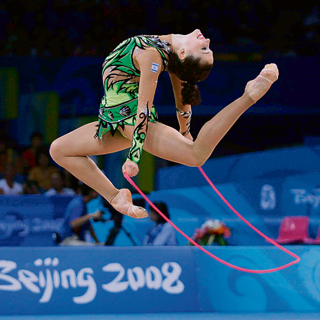 אירה ריסנזון באולימפיאדת בייג'ינג