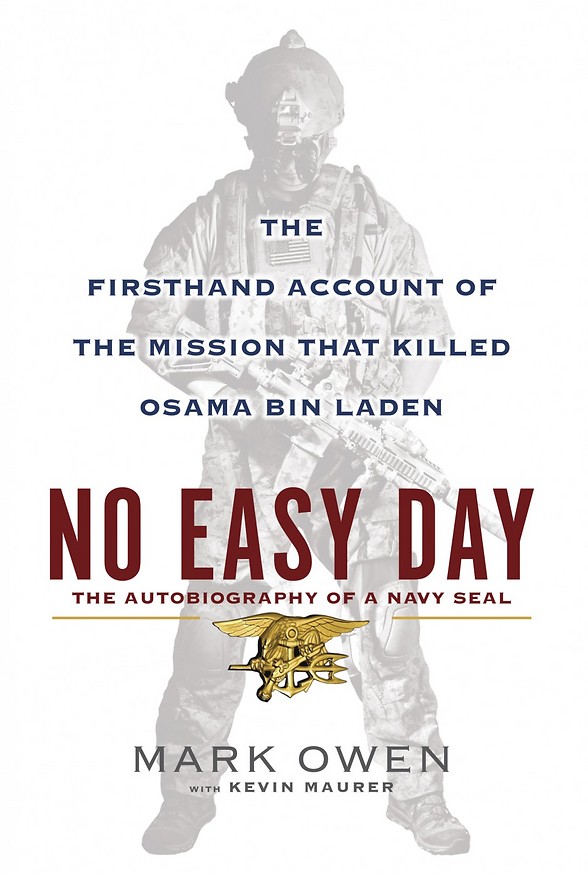 ספרו של ביסונט "No Easy Day" (עטיפת הספר)