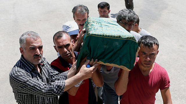 Funeral of one of the victims (Photo: EPA) (Photo: EPA)
