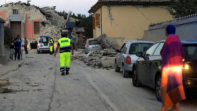 Destruction in Amatrice (Photo: Reuters)
