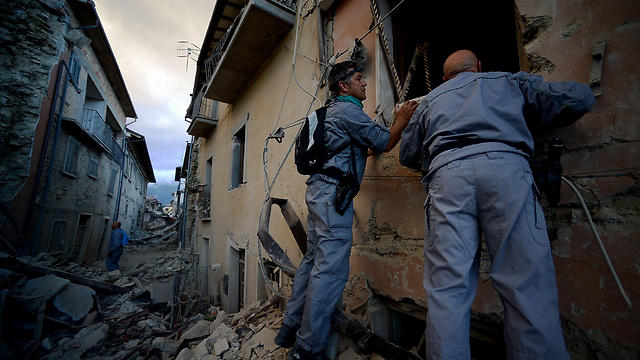 Destruction in Amatrice (Photo: AFP)