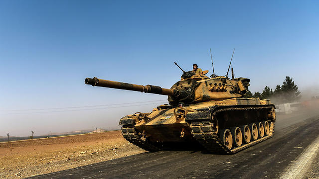 בעקבות המבצע הצבאי של טורקיה בדאעש הכריזו מלחמה (צילום: AFP) (צילום: AFP)