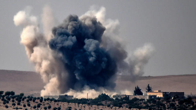 Turkish artillery and airstrike attack (Photo: AFP)