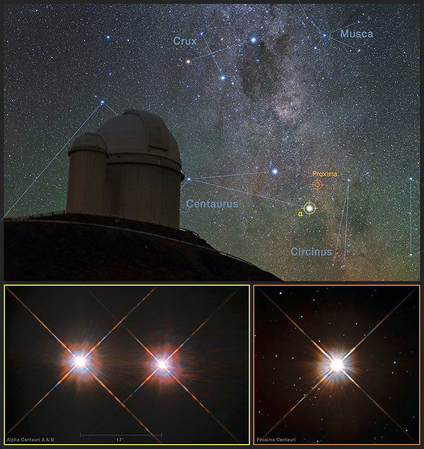  מצפה הכוכבים בצ'ילה שעקב אחרי כוכב הלכת (צילום מסך)