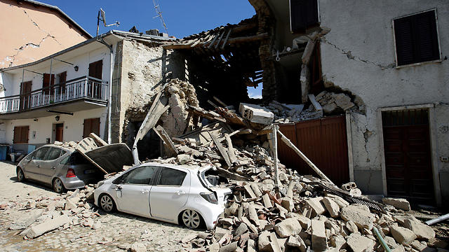 A building struck by the recent earthquake in Italy (Photo: Reuters)